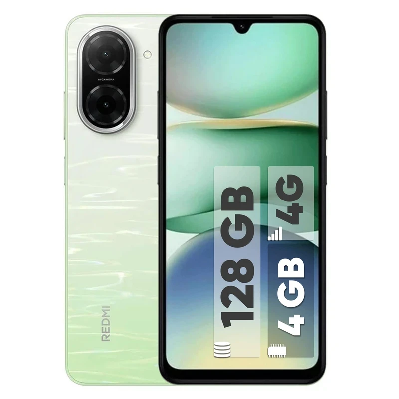 گوشی موبایل شیائومی مدل Redmi A5 دو سیم کارت ظرفیت 128 گیگابایت و رم 4 گیگابایت - نسخه به همراه شارژرت 128 گیگابایت و رم 6 گیگابایت